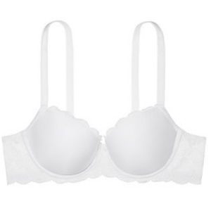 Dream Angels Lined Demi in White Lace 34DDD